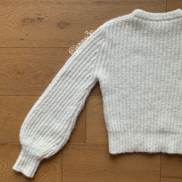 Reformation Tatum Sweater || Ivory - Picture 11 of 15